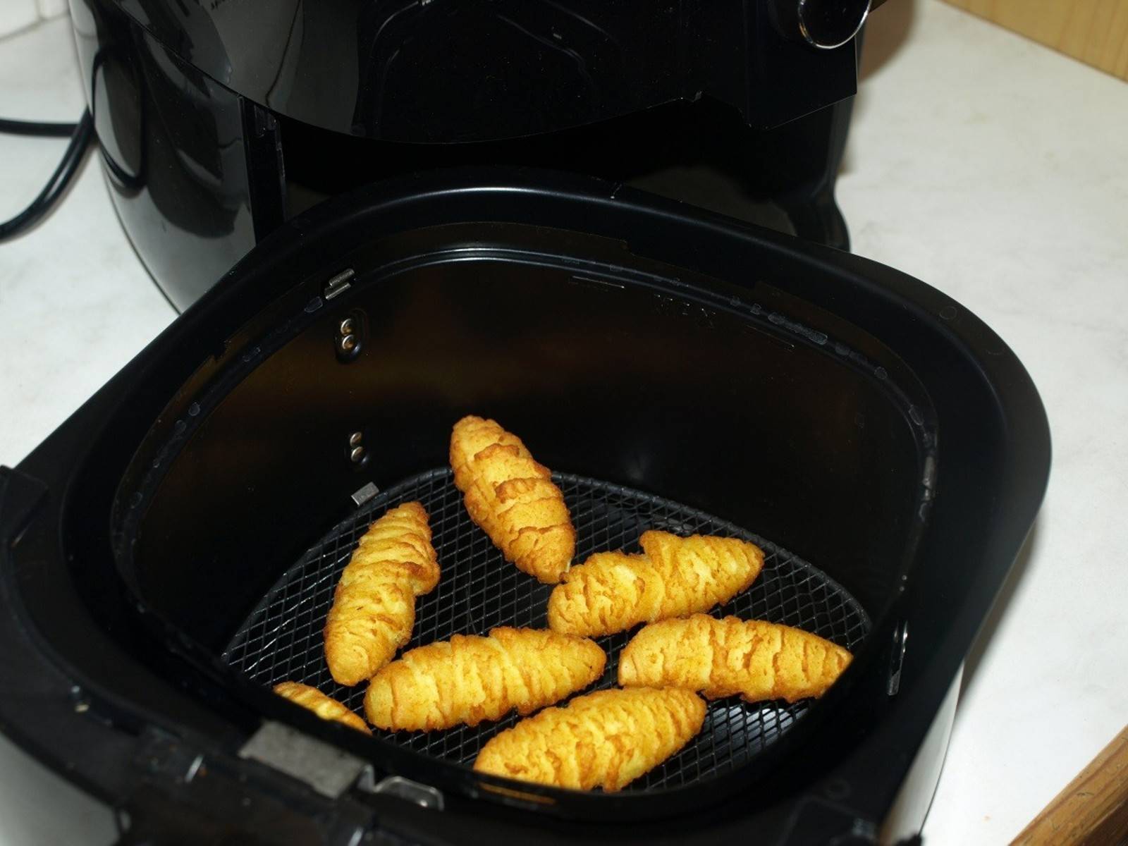 Kroketten aus der Heißluftfritteuse Rezept - ichkoche.de Kroketten aus der Heißluftfritteuse Rezept - ichkoche.de