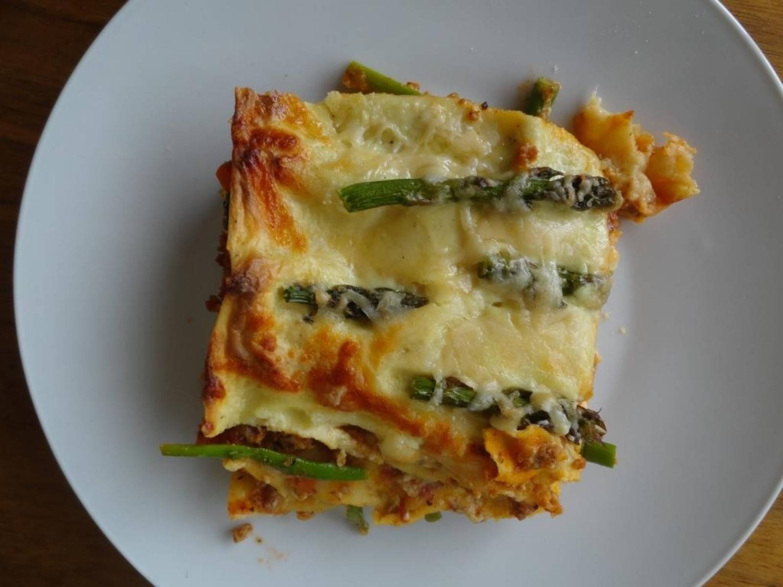 Spargel-Lasagne