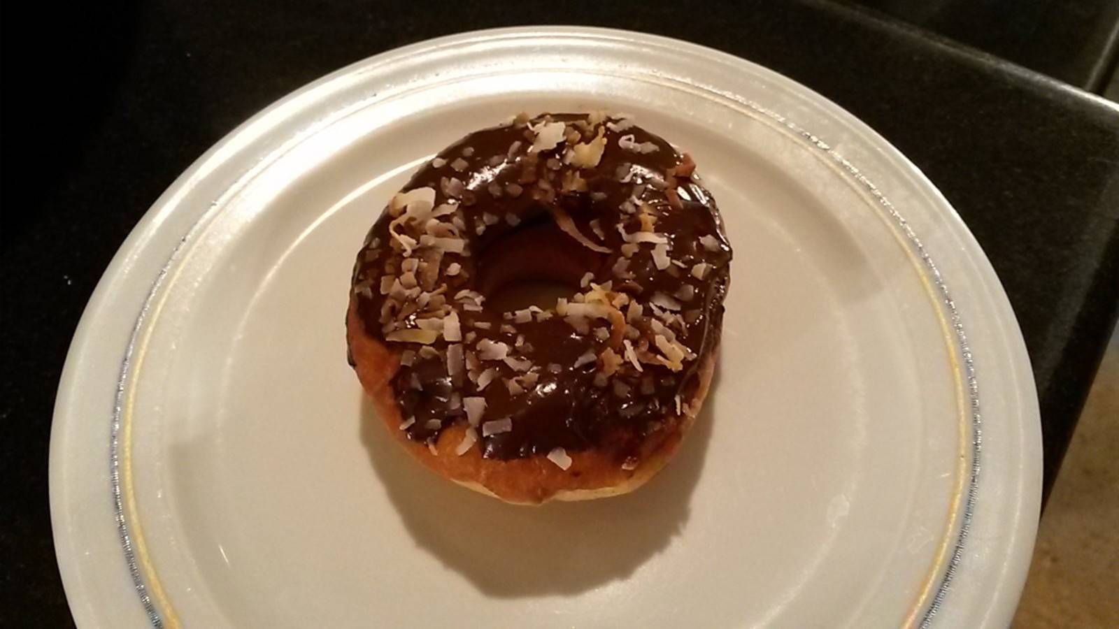 Donuts mit Kokoschips