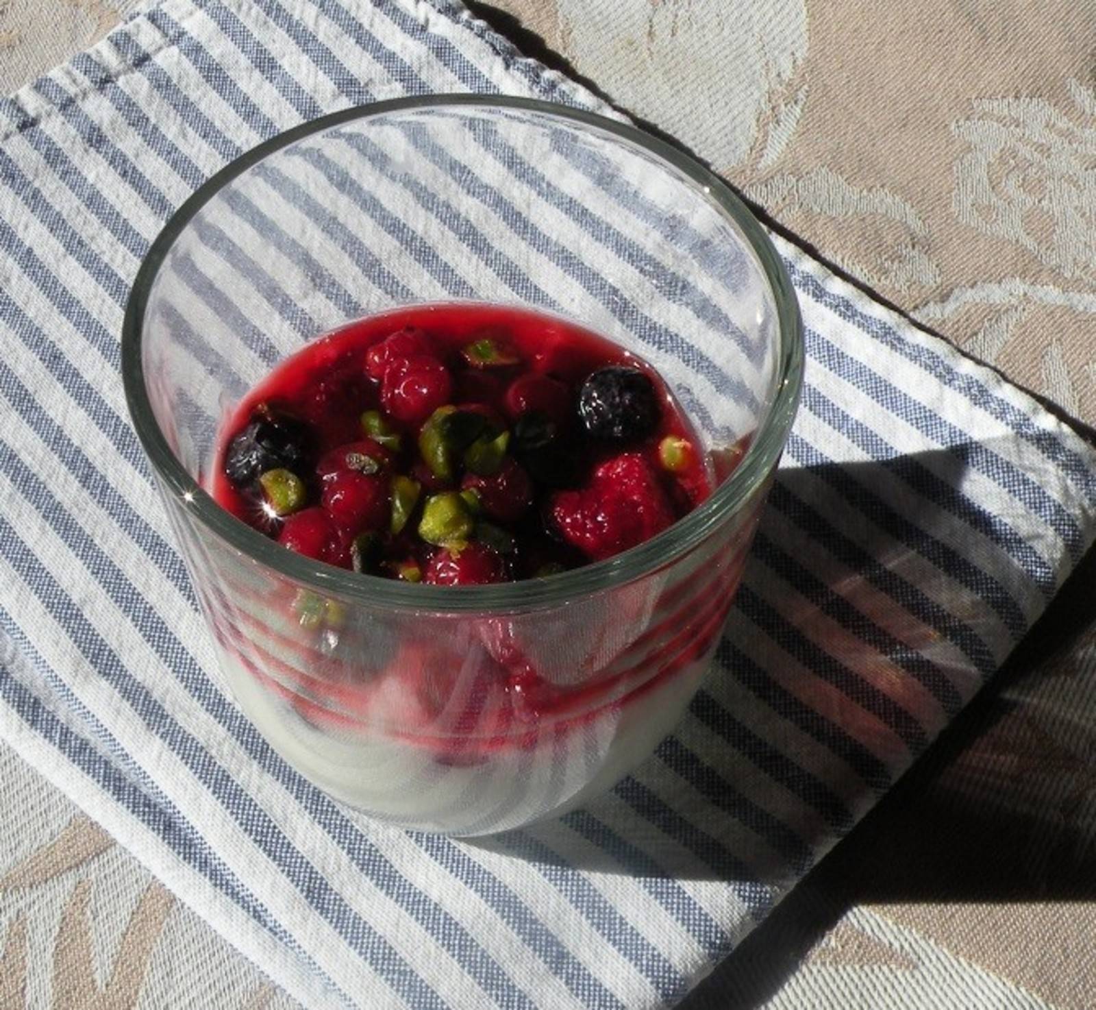 Beeren Panna Cotta