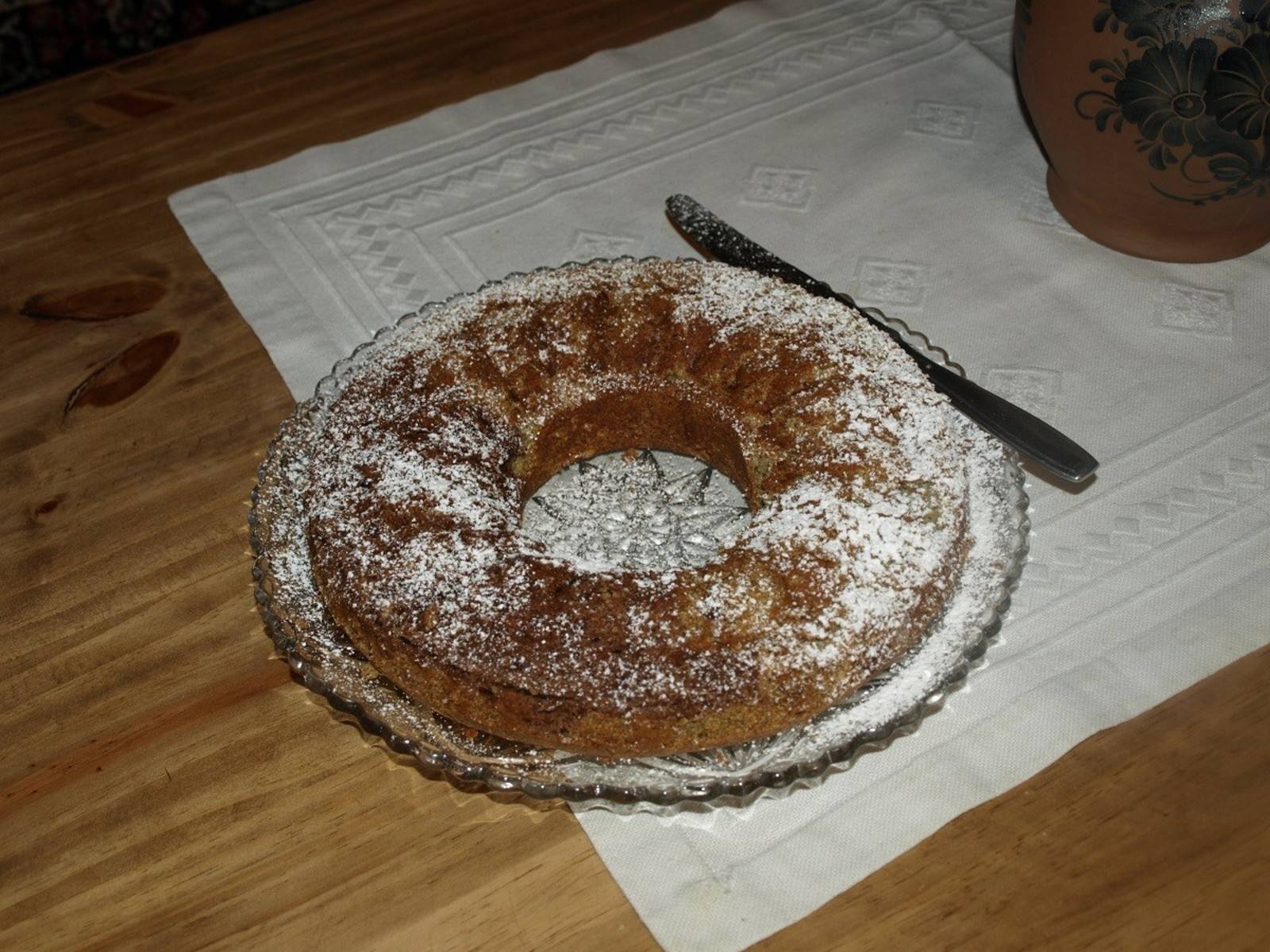 Kranzkuchen mit Kürbiskernmehl Rezept - ichkoche.de