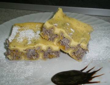 Süße Mohn-Cannelloni Süße Mohn-Cannelloni