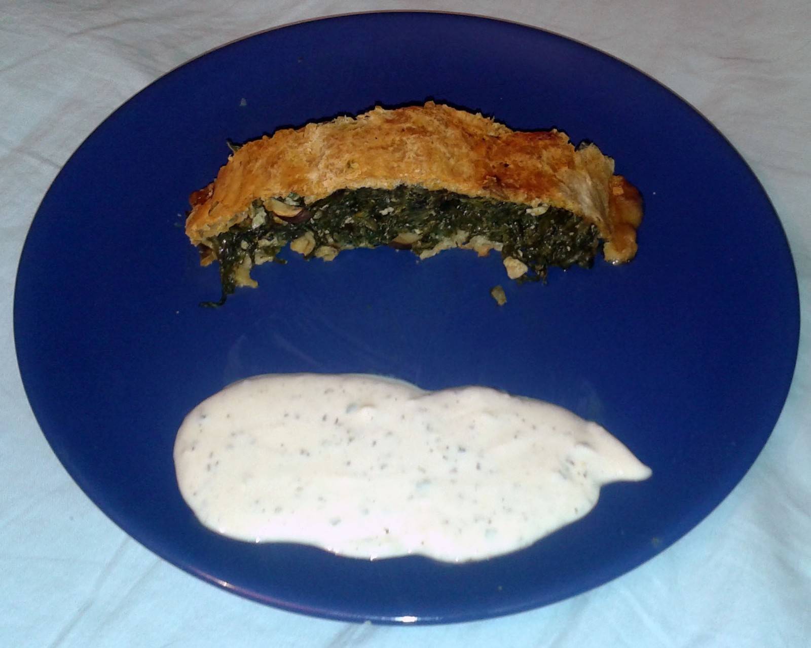 Veganer Spinatstrudel Rezept - ichkoche.ch Veganer Spinatstrudel Rezept - ichkoche.ch