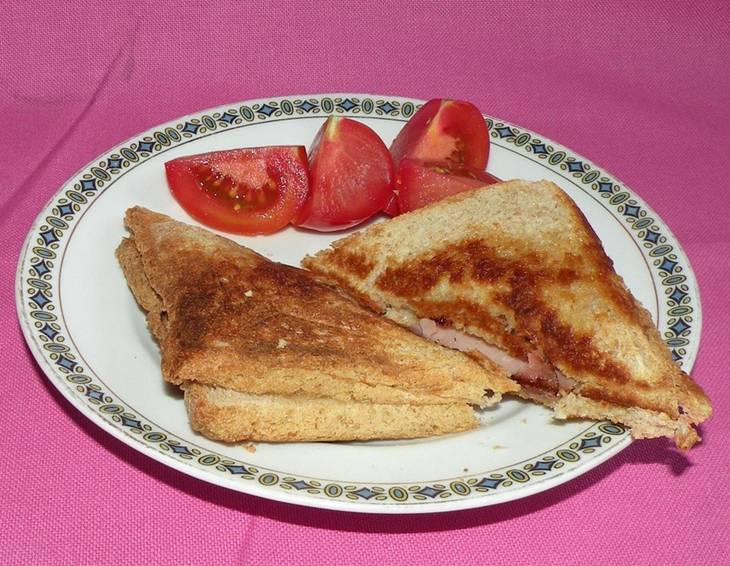 Schinken Käse Toasttascherl Schinken Käse Toasttascherl