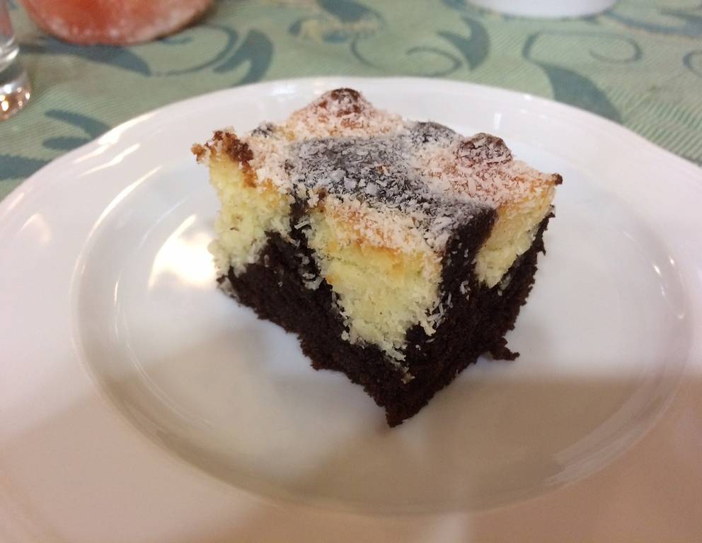 Kokosmarmorkuchen Kokosmarmorkuchen