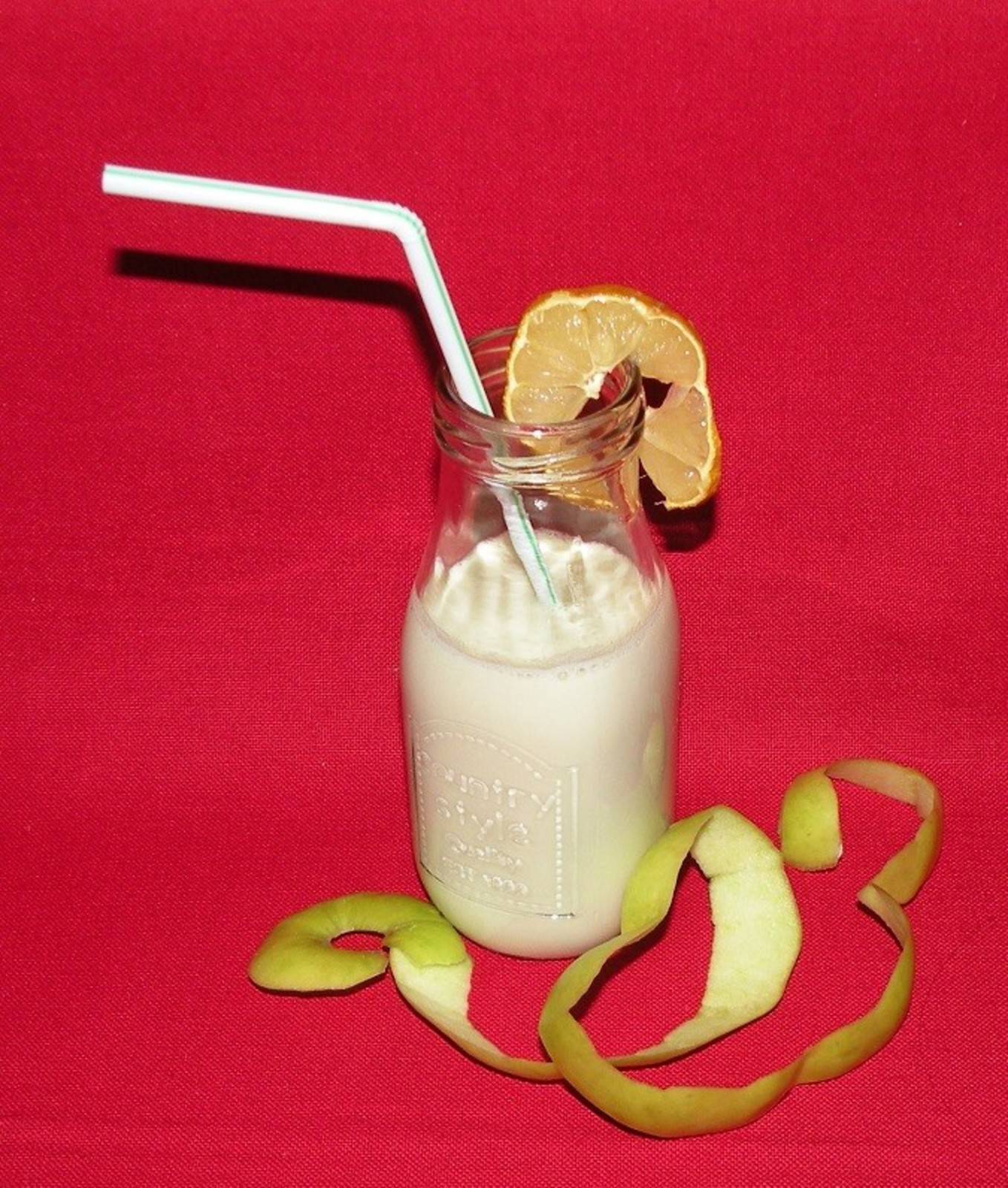 Joghurt Drink "Grüner Apfel" Rezept - ichkoche.de Joghurt Drink "Grüner Apfel" Rezept - ichkoche.de