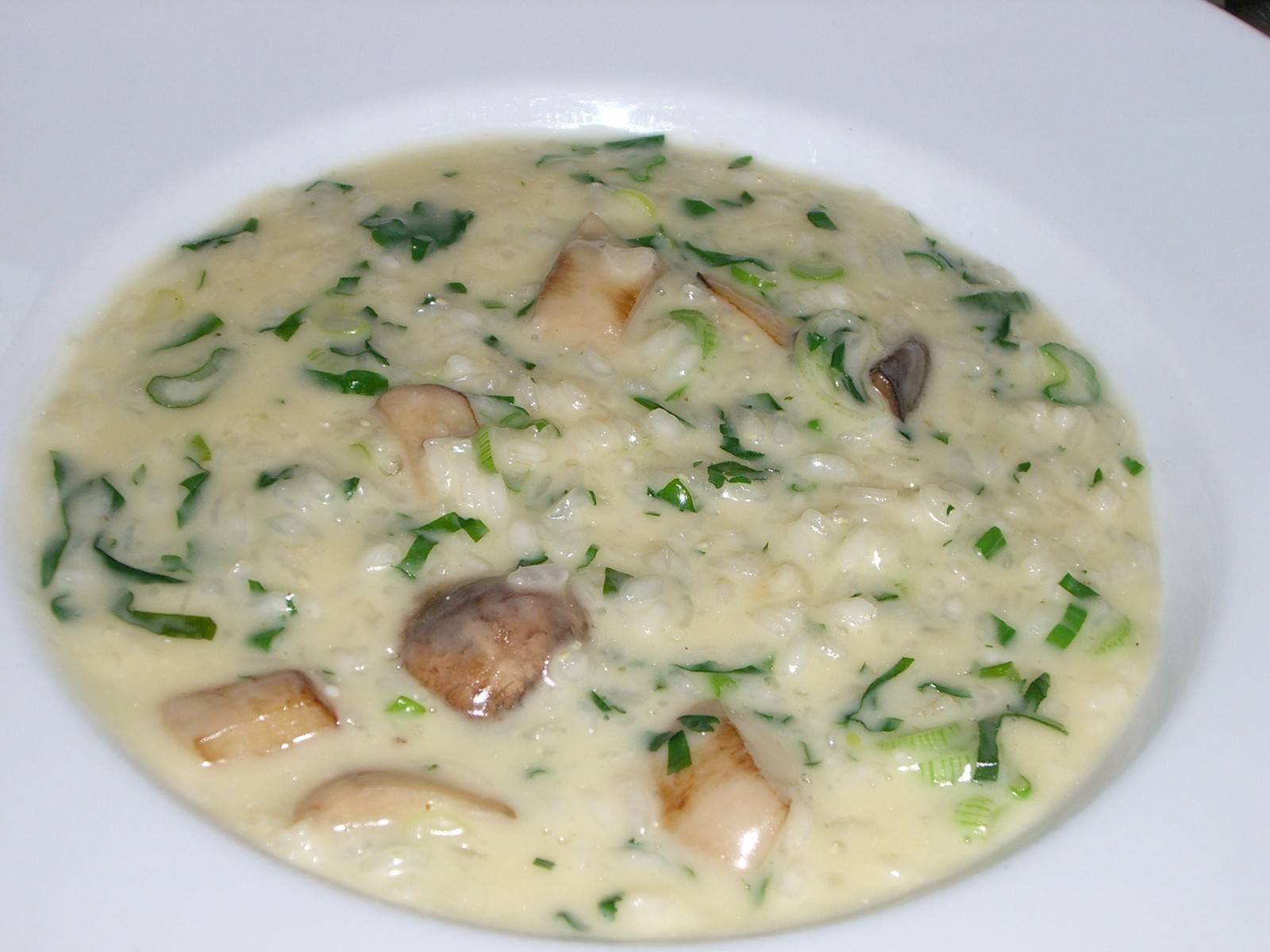 Risotto mit Pilzen