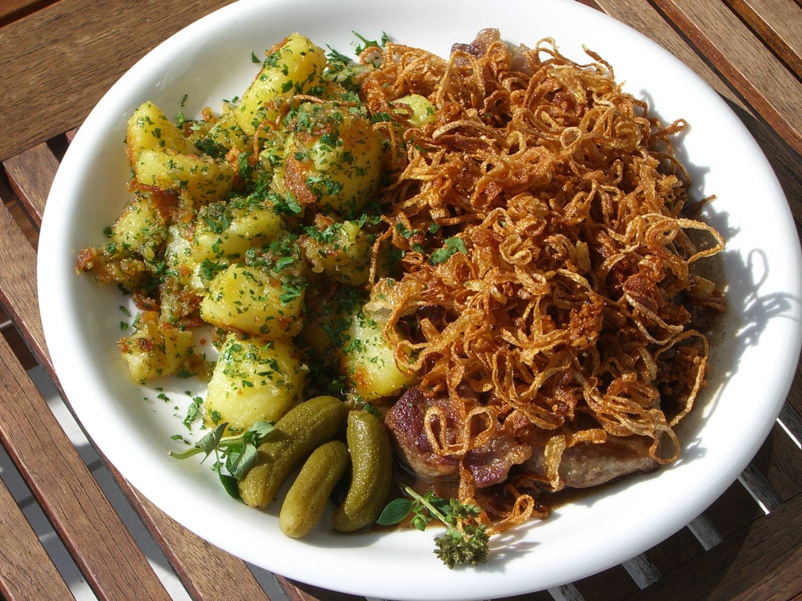 Zwiebelrostbraten
