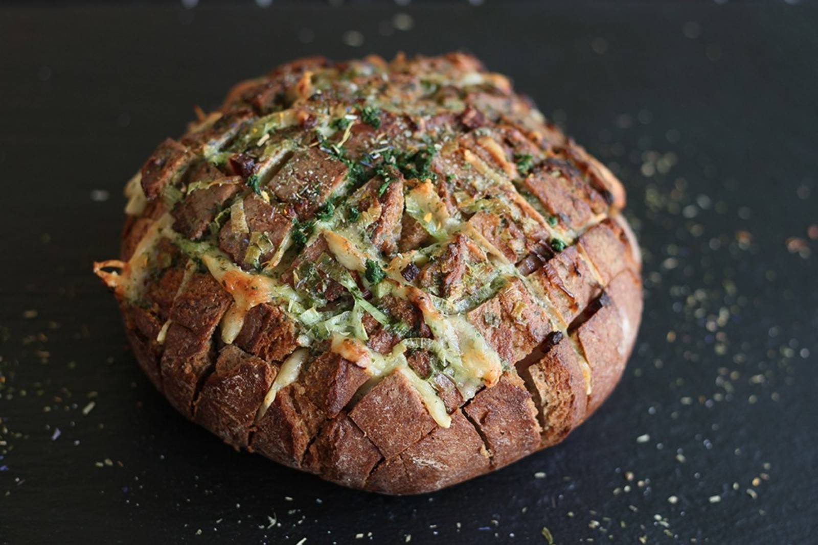zupfbrot mit knack und back