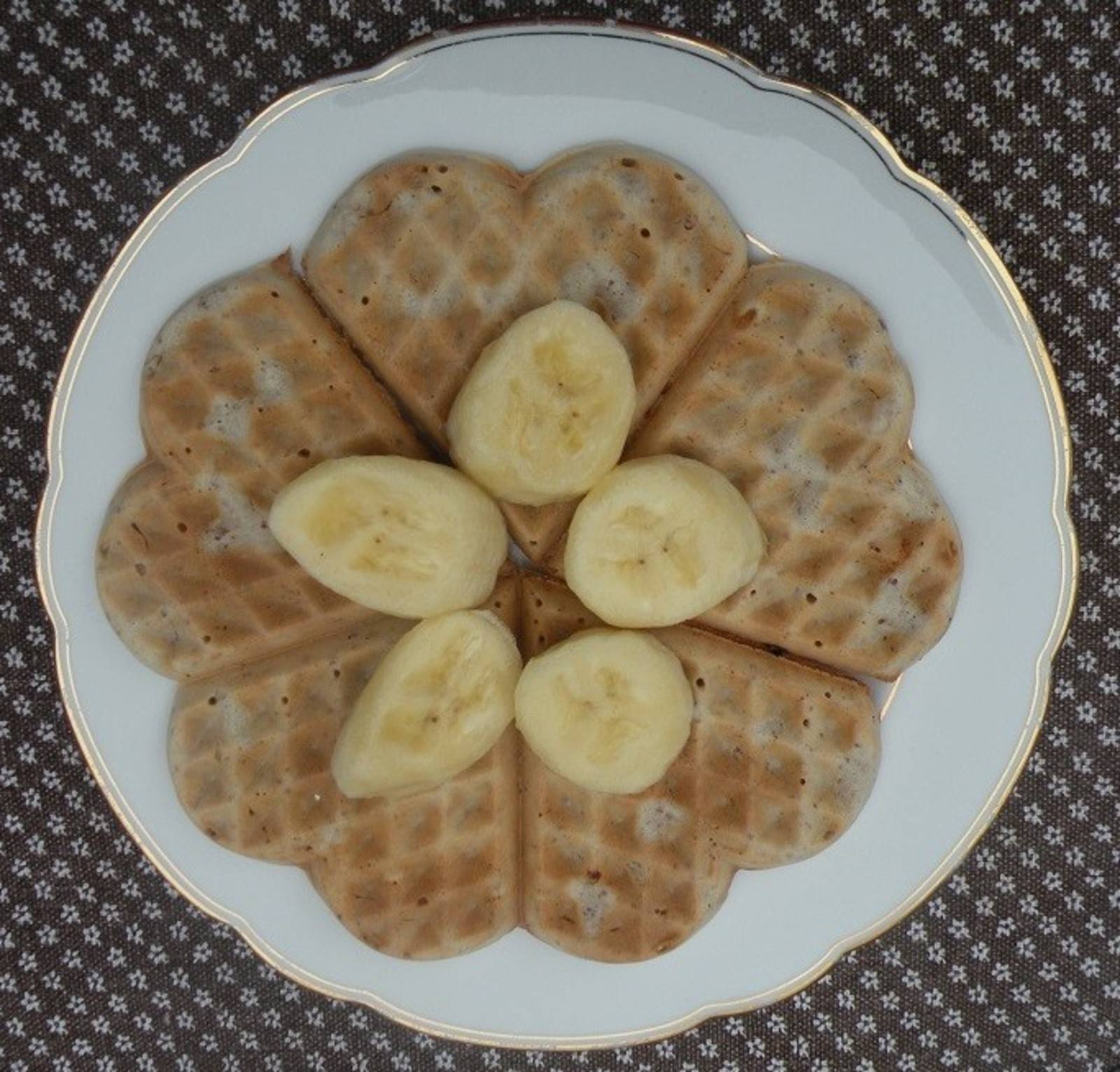 Waffeln mit Bananen Rezept - ichkoche.ch Waffeln mit Bananen Rezept - ichkoche.ch