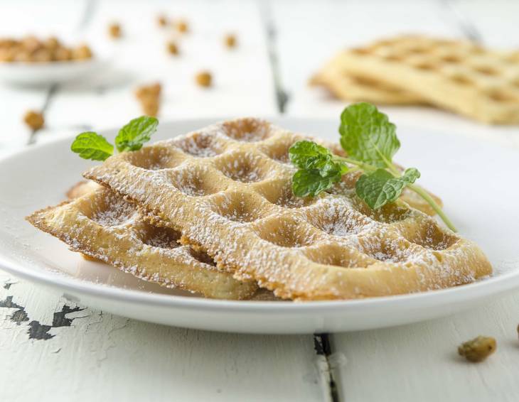 Waffeln mit Aquafaba