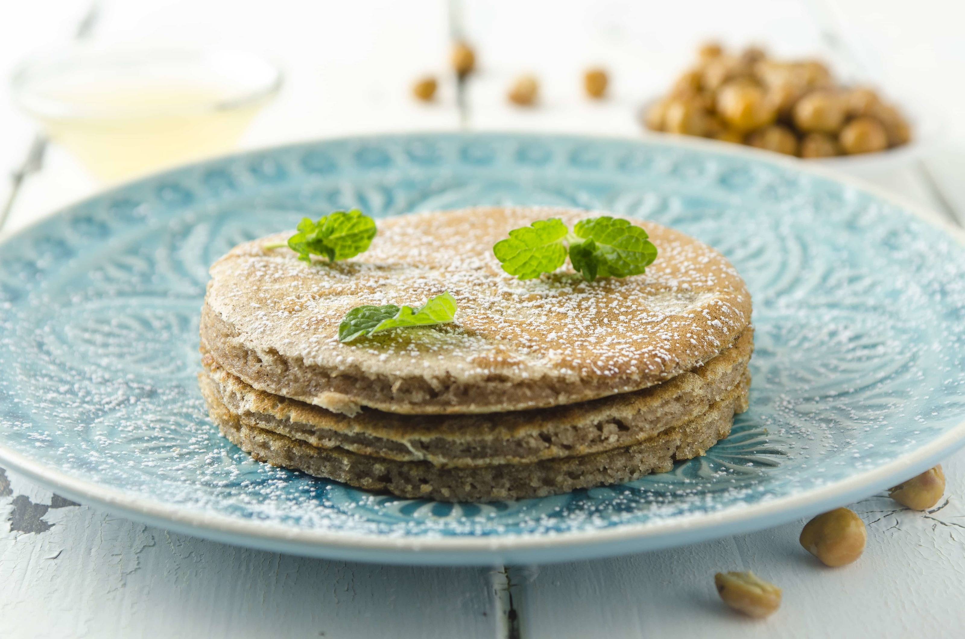 Zimt-Pancakes mit Aquafaba 