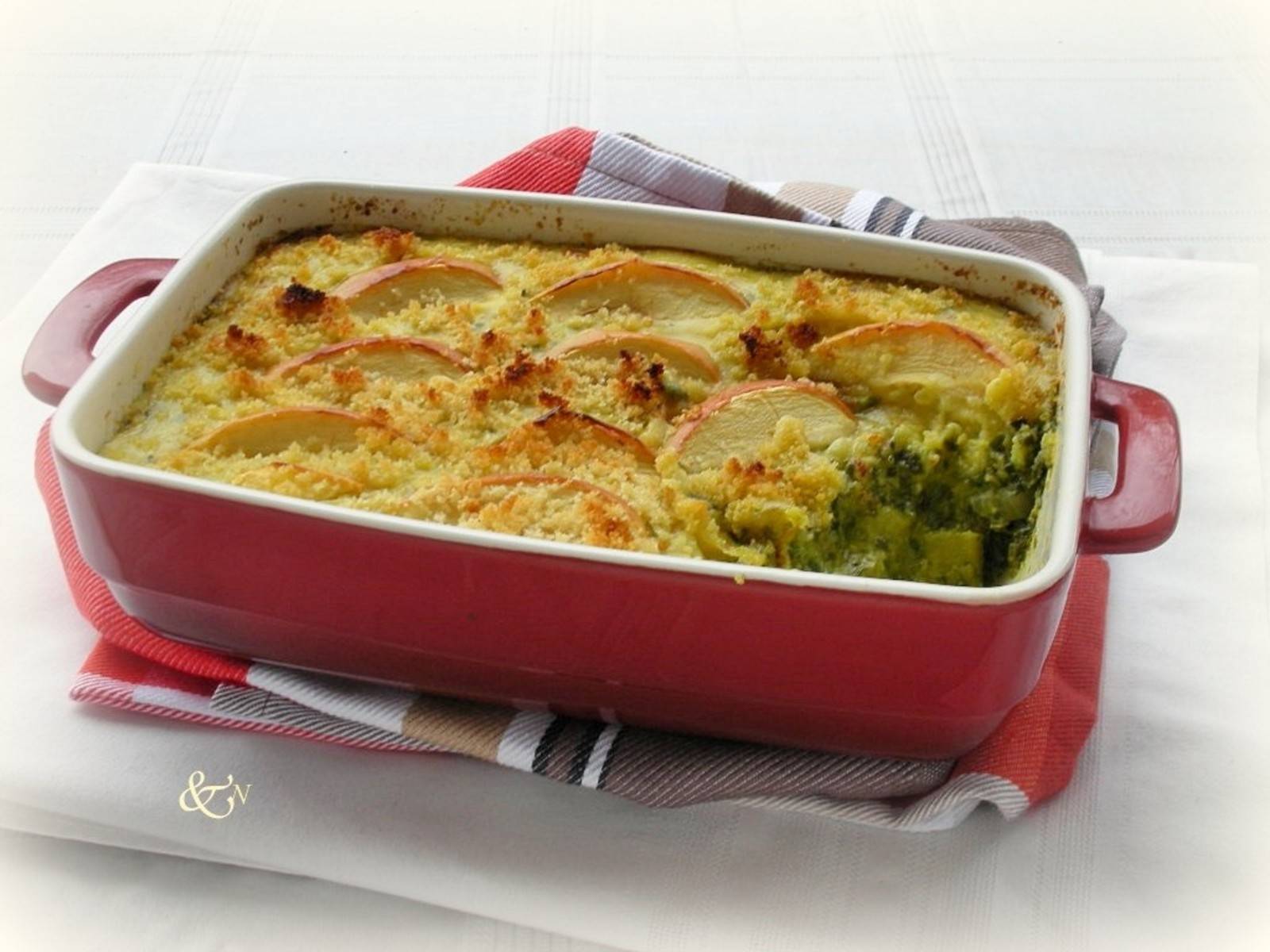Grünkohl-Erdapfel-Gratin