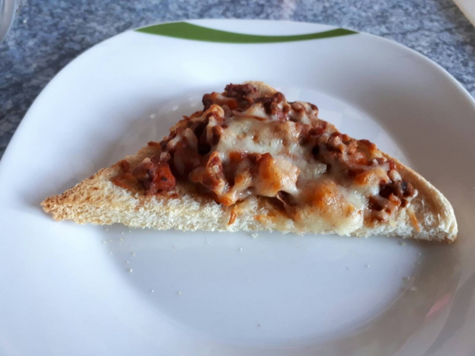 Toast Bolognese