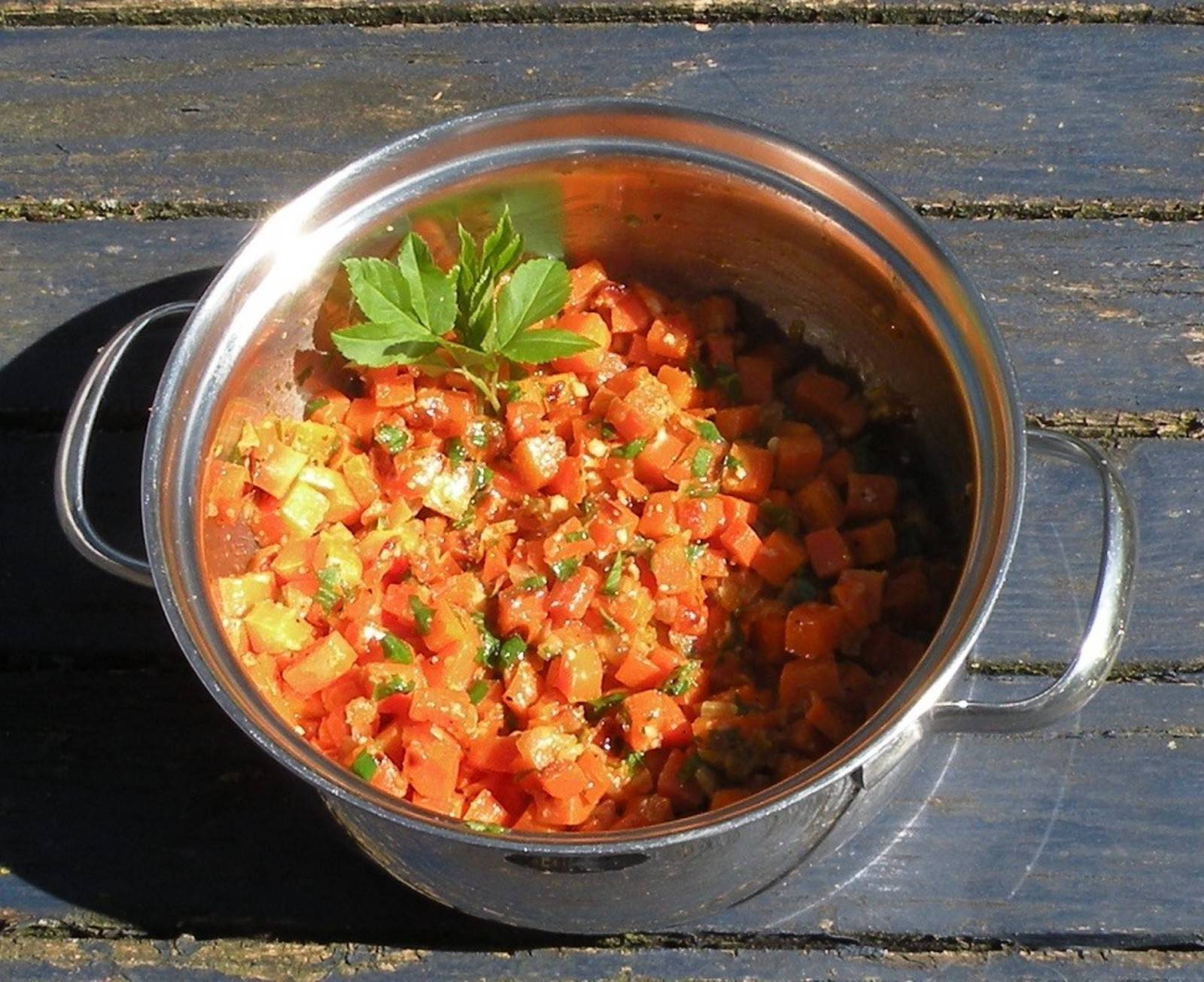 Karotten-Gierschgemüse Karotten-Gierschgemüse