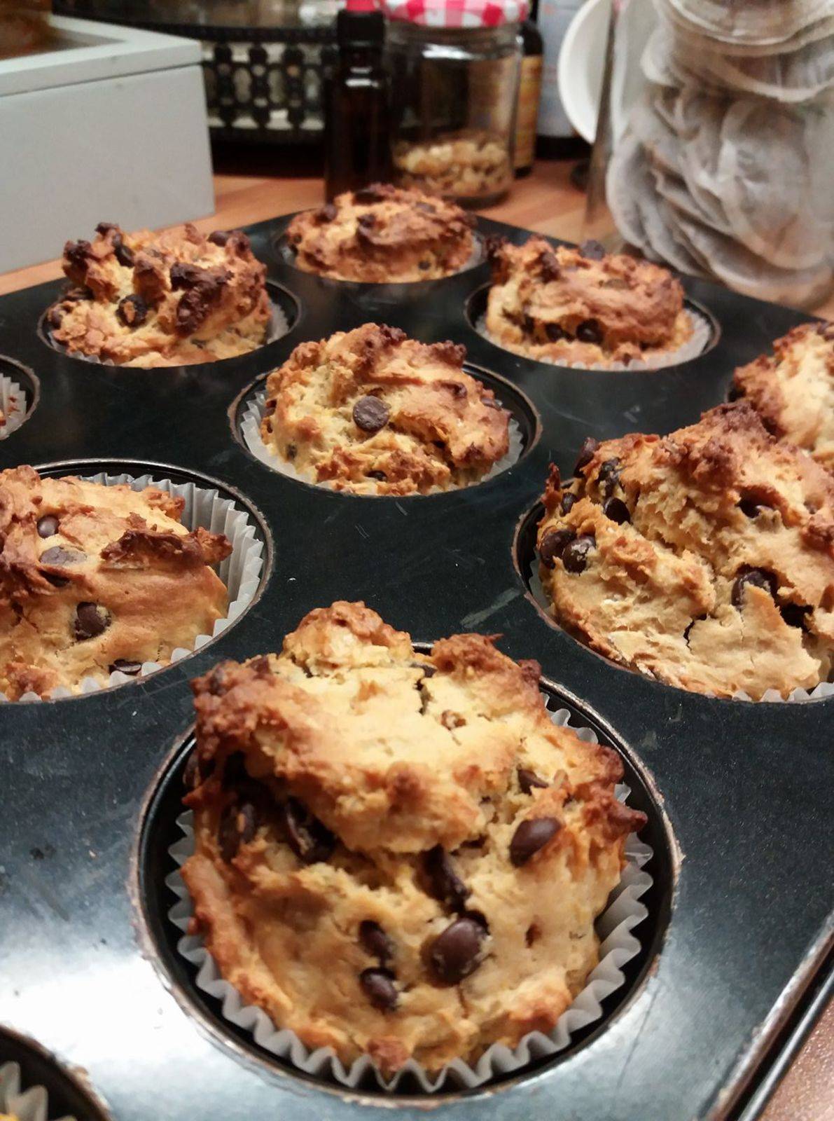 Erdnussbutter-Muffins Rezept - ichkoche.de Erdnussbutter-Muffins Rezept - ichkoche.de