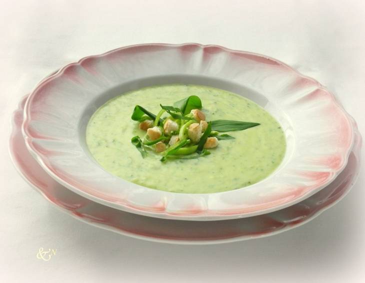 Burgenländer Bärlauchsuppe Burgenländer Bärlauchsuppe