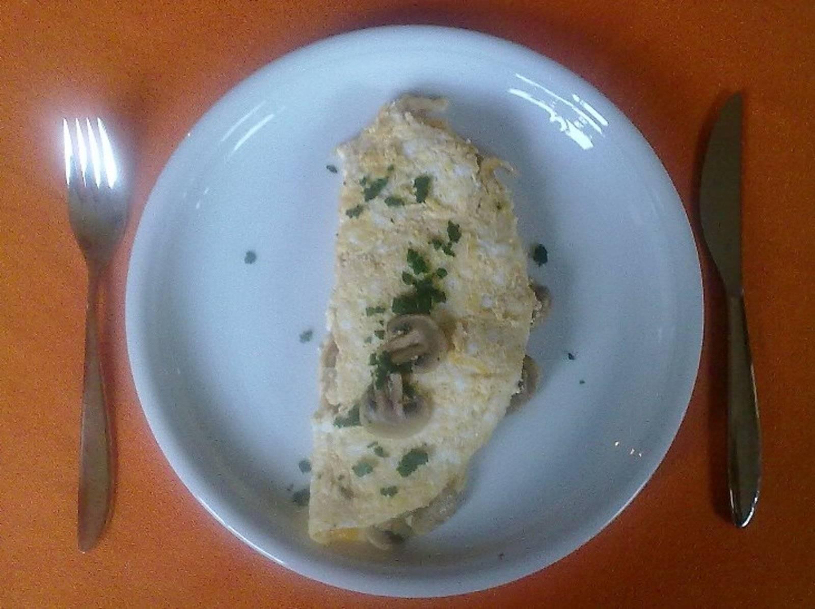 Champignon Omelett