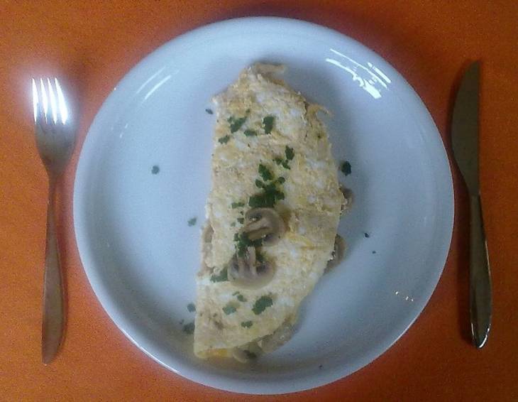 Champignon Omelett