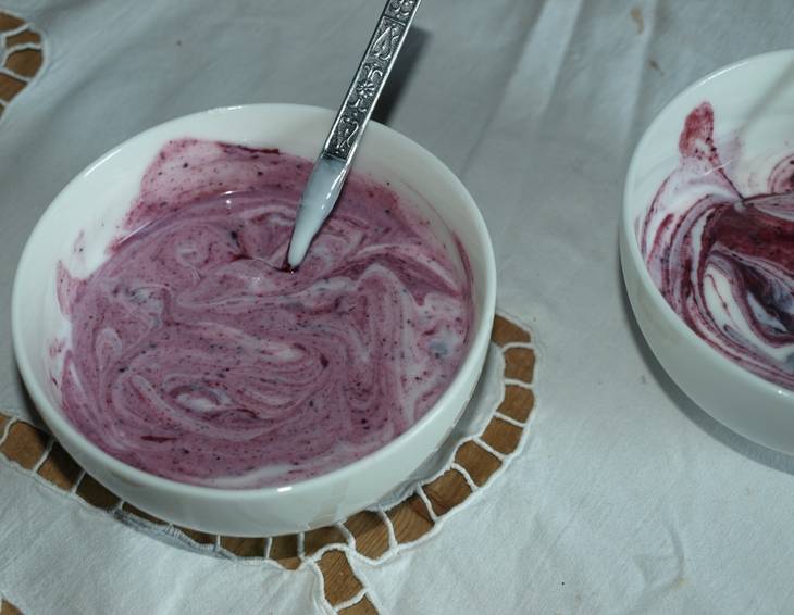Heidelbeerjoghurt Heidelbeerjoghurt