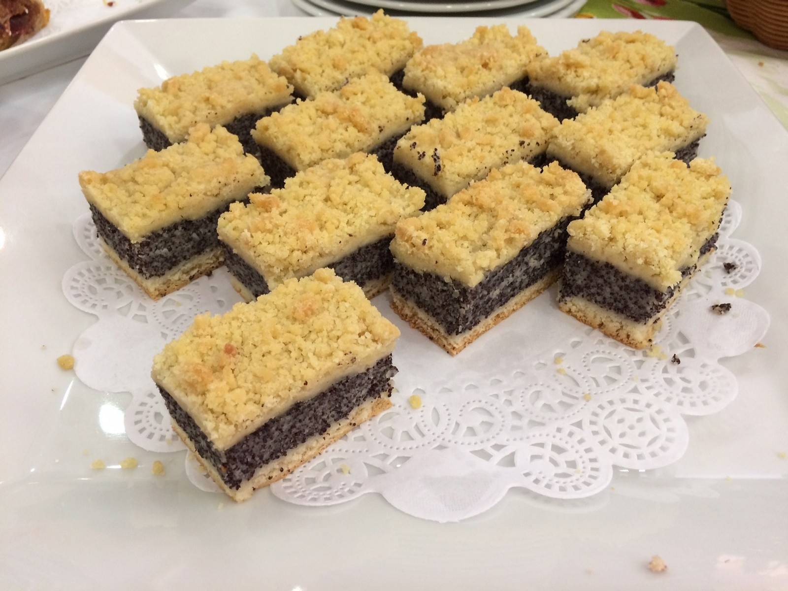 Mohnkuchen mit Streusel