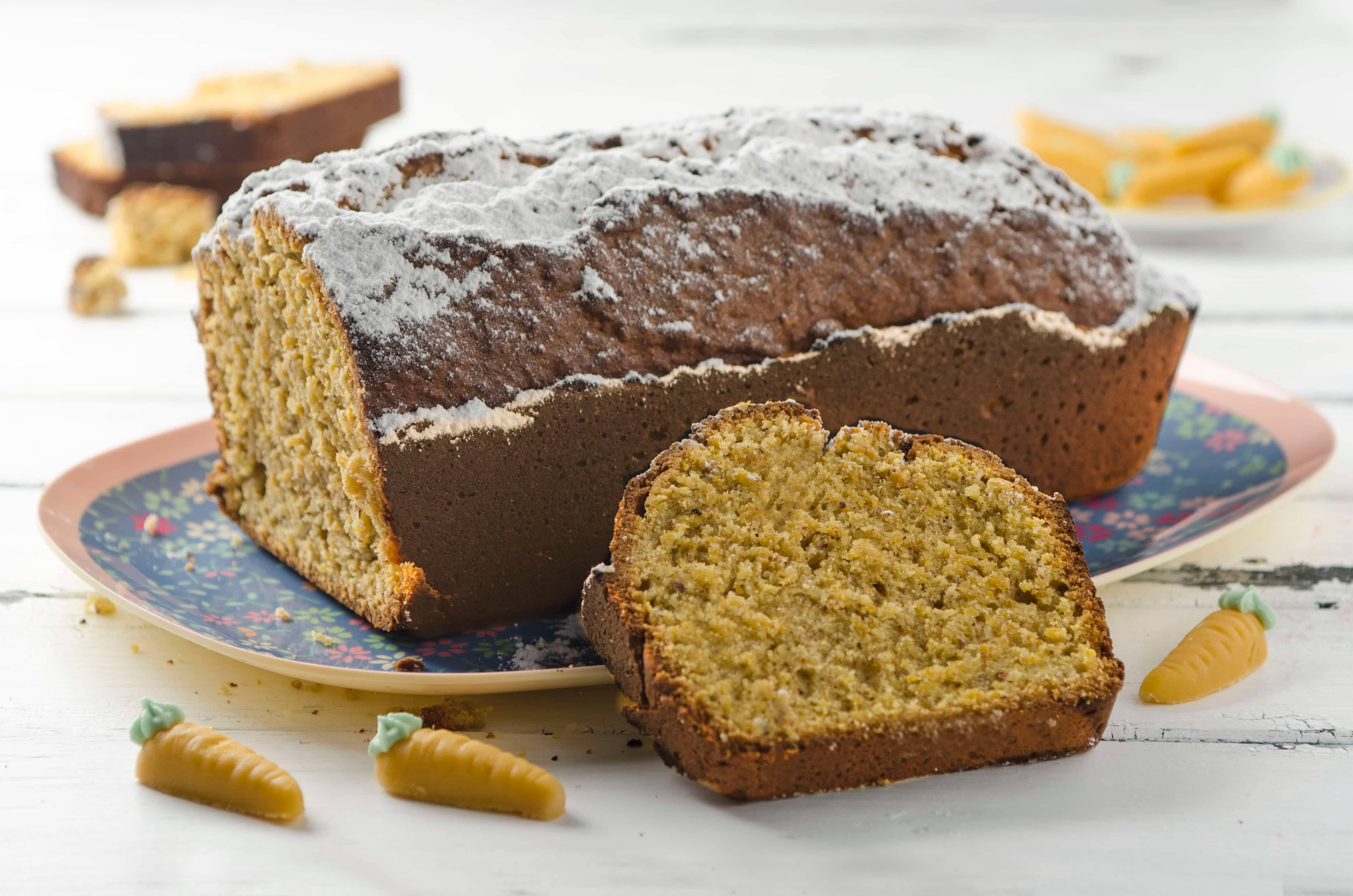 Karottenkuchen mit Mandeln Rezept - ichkoche.at Karottenkuchen mit Mandeln Rezept - ichkoche.at