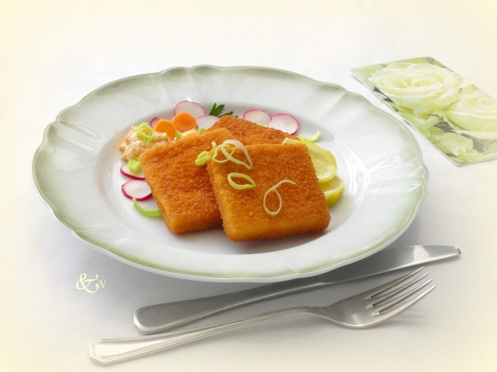 Panierte Fischfilets