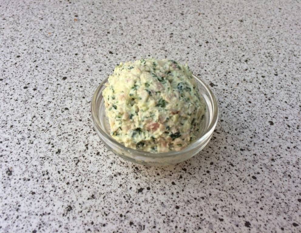 Bärlauch-Schinkenaufstrich Bärlauch-Schinkenaufstrich