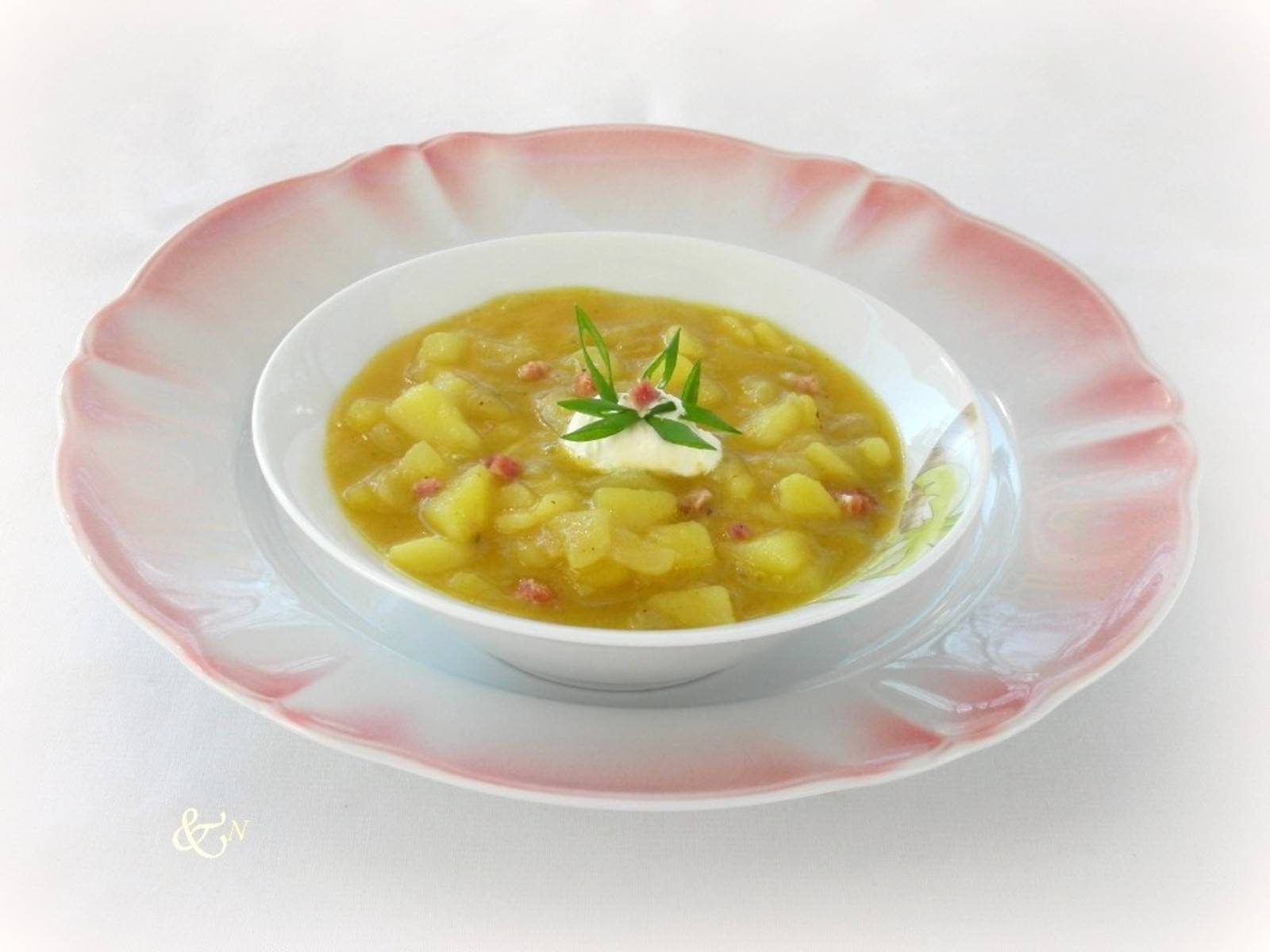 Speck-Curry-Erdäpfelsuppe