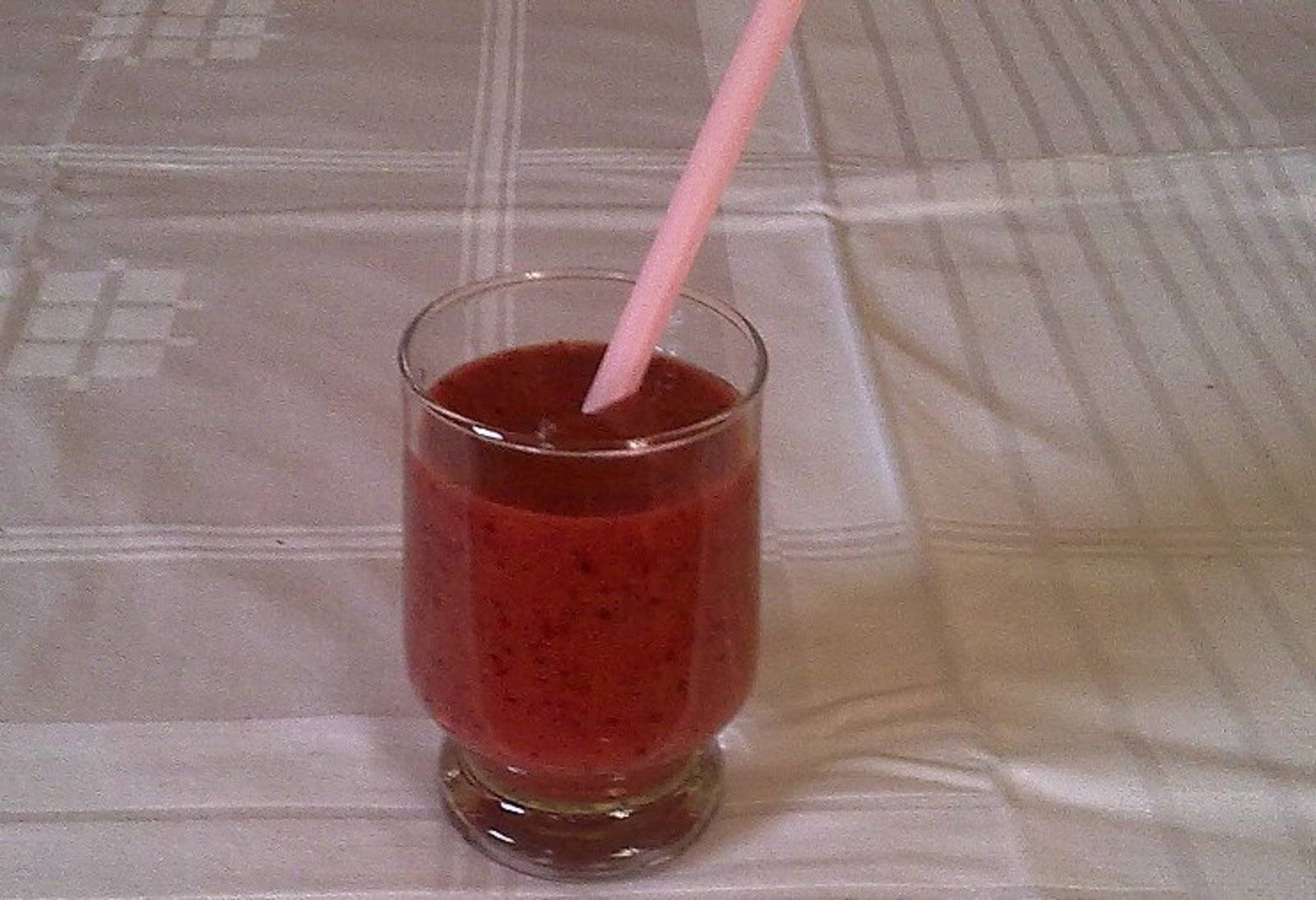 Apfel-Zwetschken-Smoothie