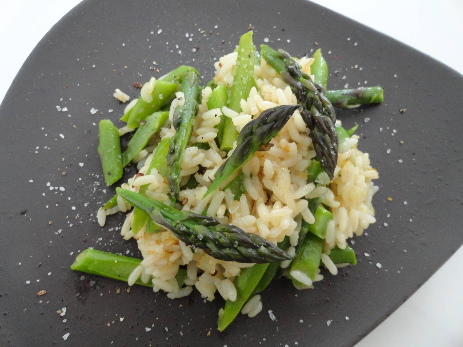 Spargelrisotto