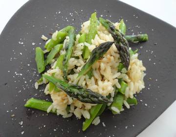 Spargelrisotto