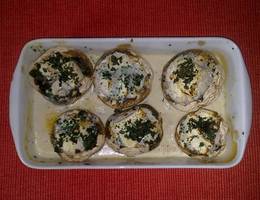 Schafskäsechampignons Schafskäsechampignons