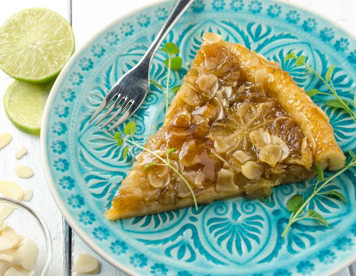 Limetten-Tarte-Tatin Limetten-Tarte-Tatin