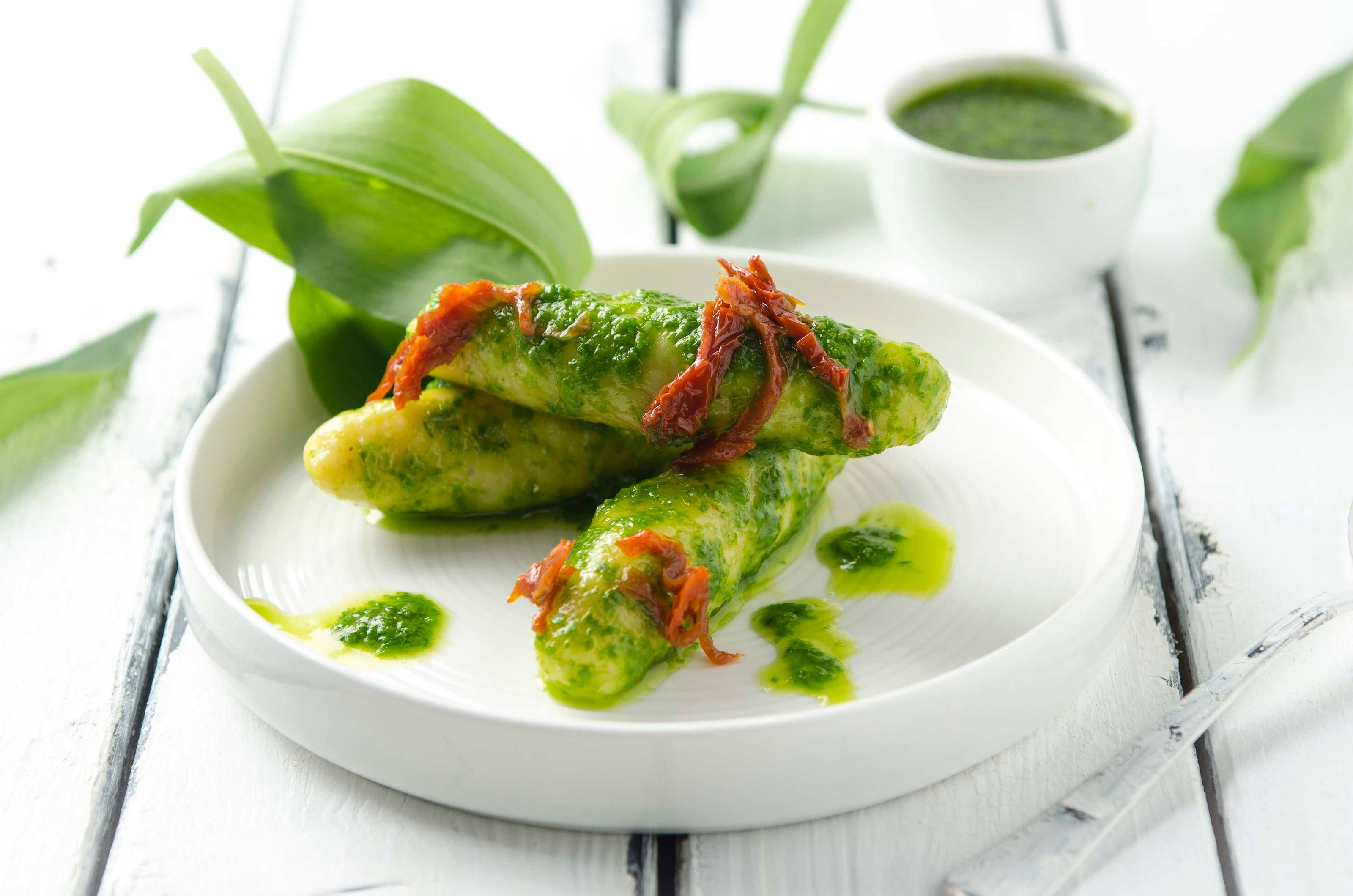 Schupfnudeln mit Bärlauchpesto Rezept