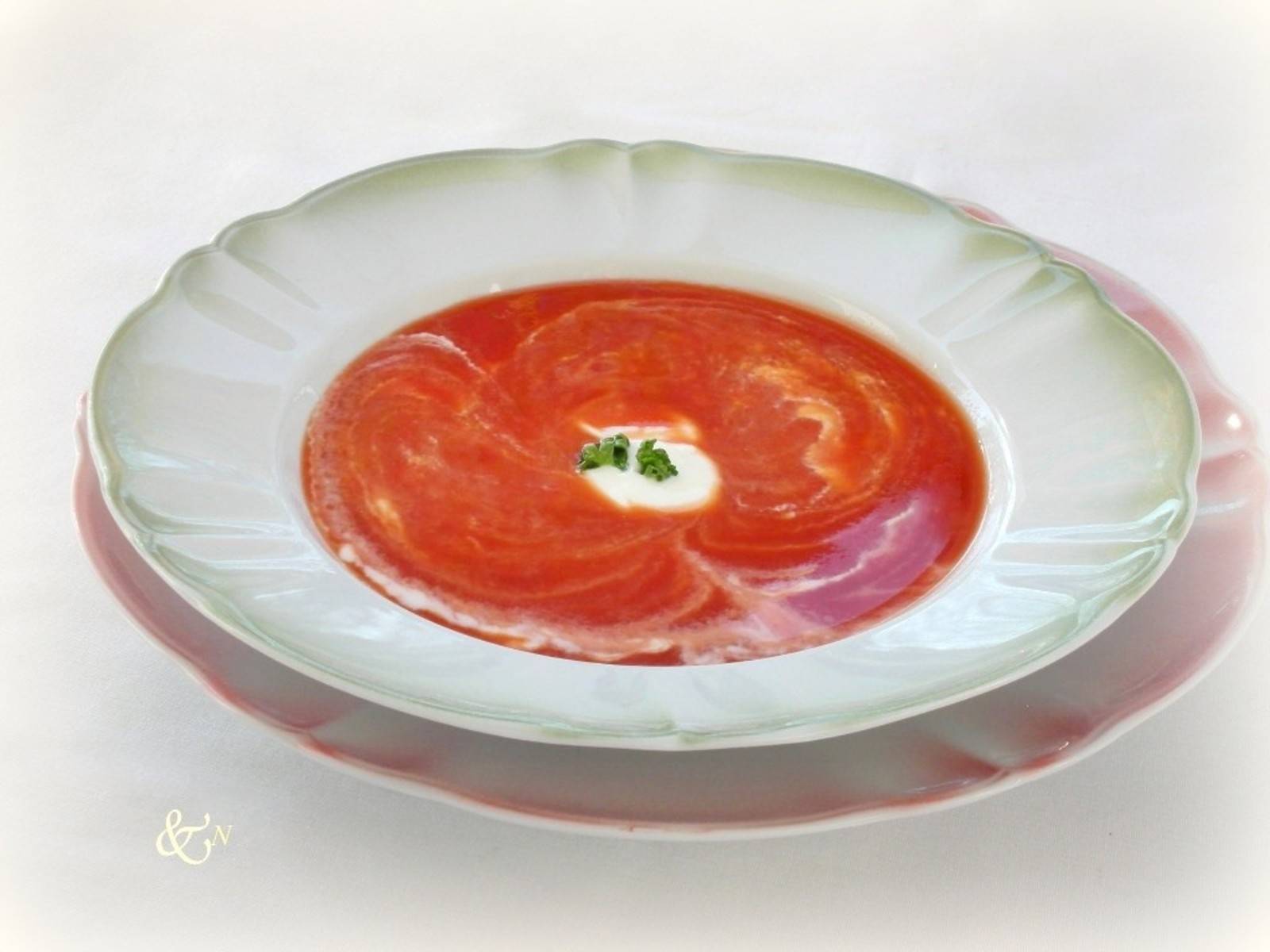 Kalte Tomatensuppe