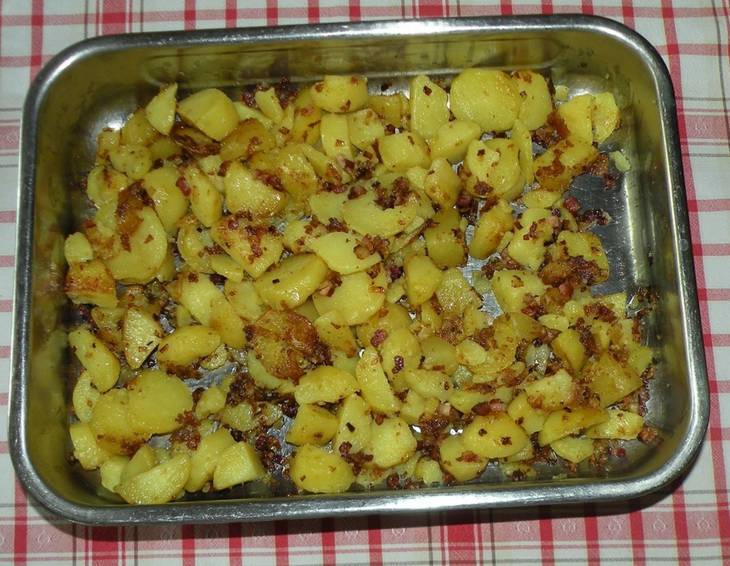 Bratkartoffeln mit Speck