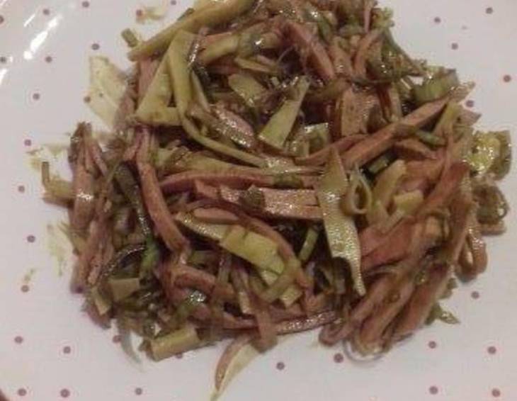 Wurstsalat mit Kernöl Wurstsalat mit Kernöl