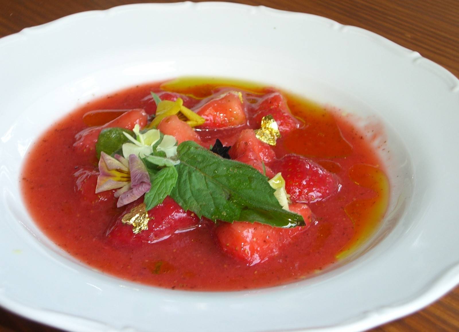 Kalte Erdbeersuppe Rezept - ichkoche.at Kalte Erdbeersuppe Rezept - ichkoche.at