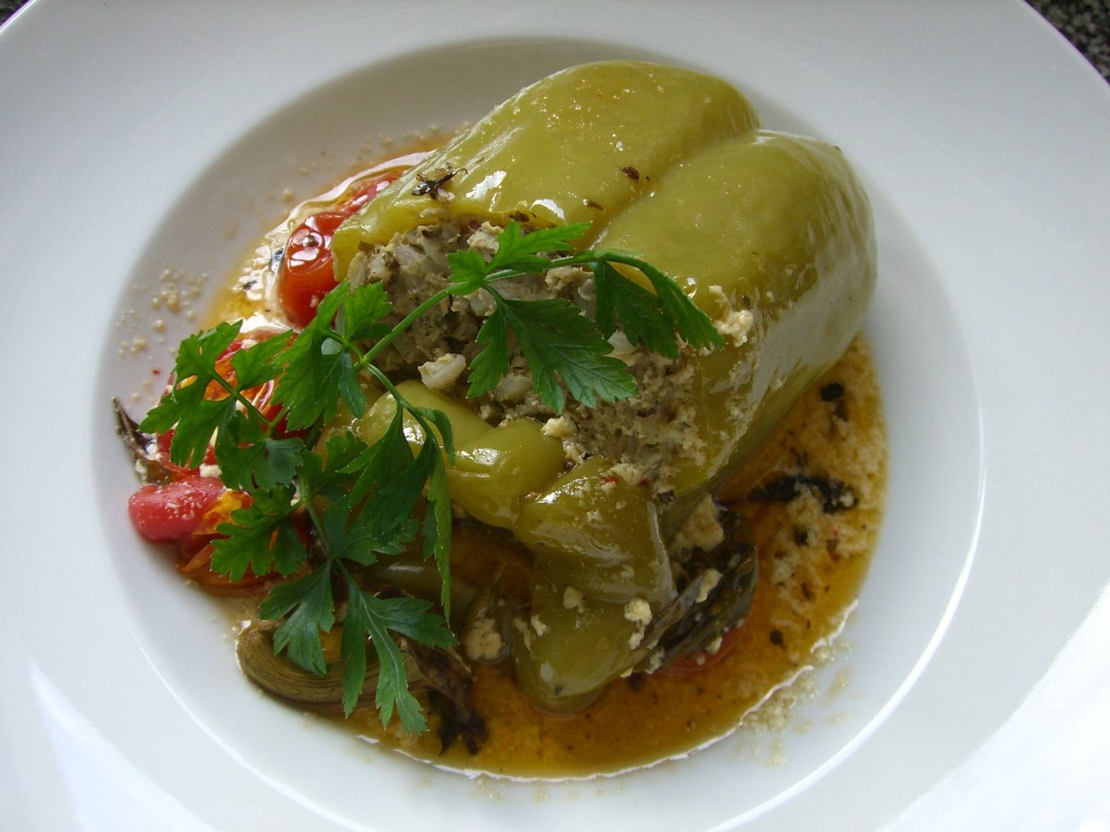 Gefüllte Paprika