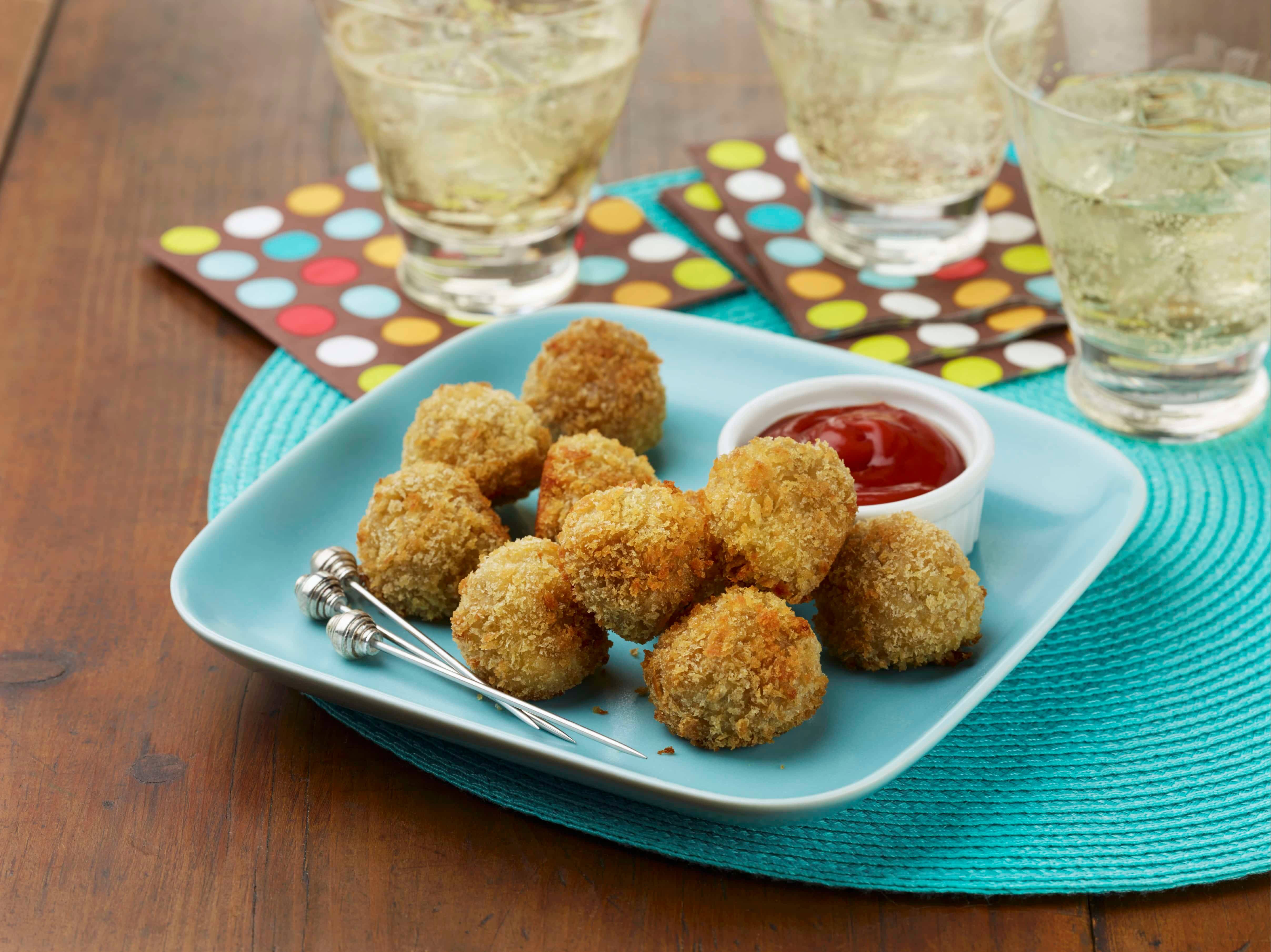 Knusprige Süßkartoffelkugeln Rezept