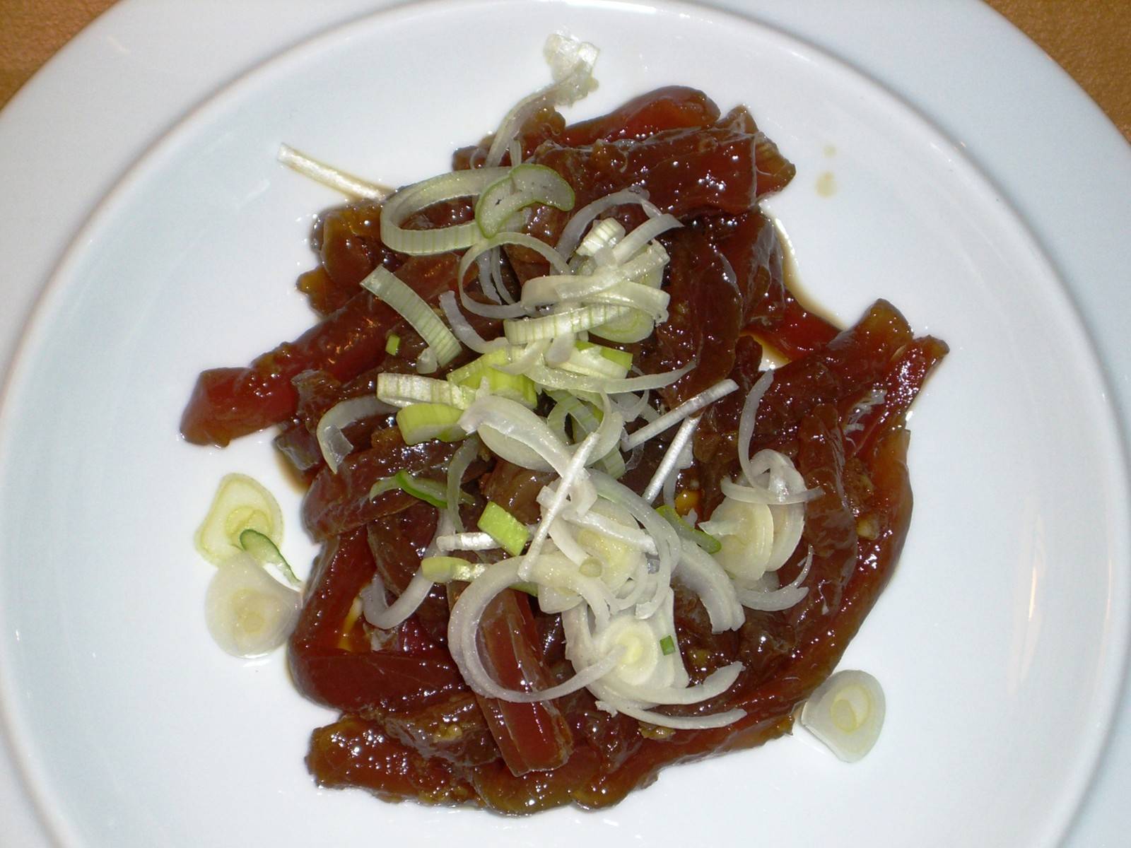 Roh marinierter Thunfisch Rezept - ichkoche.de Roh marinierter Thunfisch Rezept - ichkoche.de