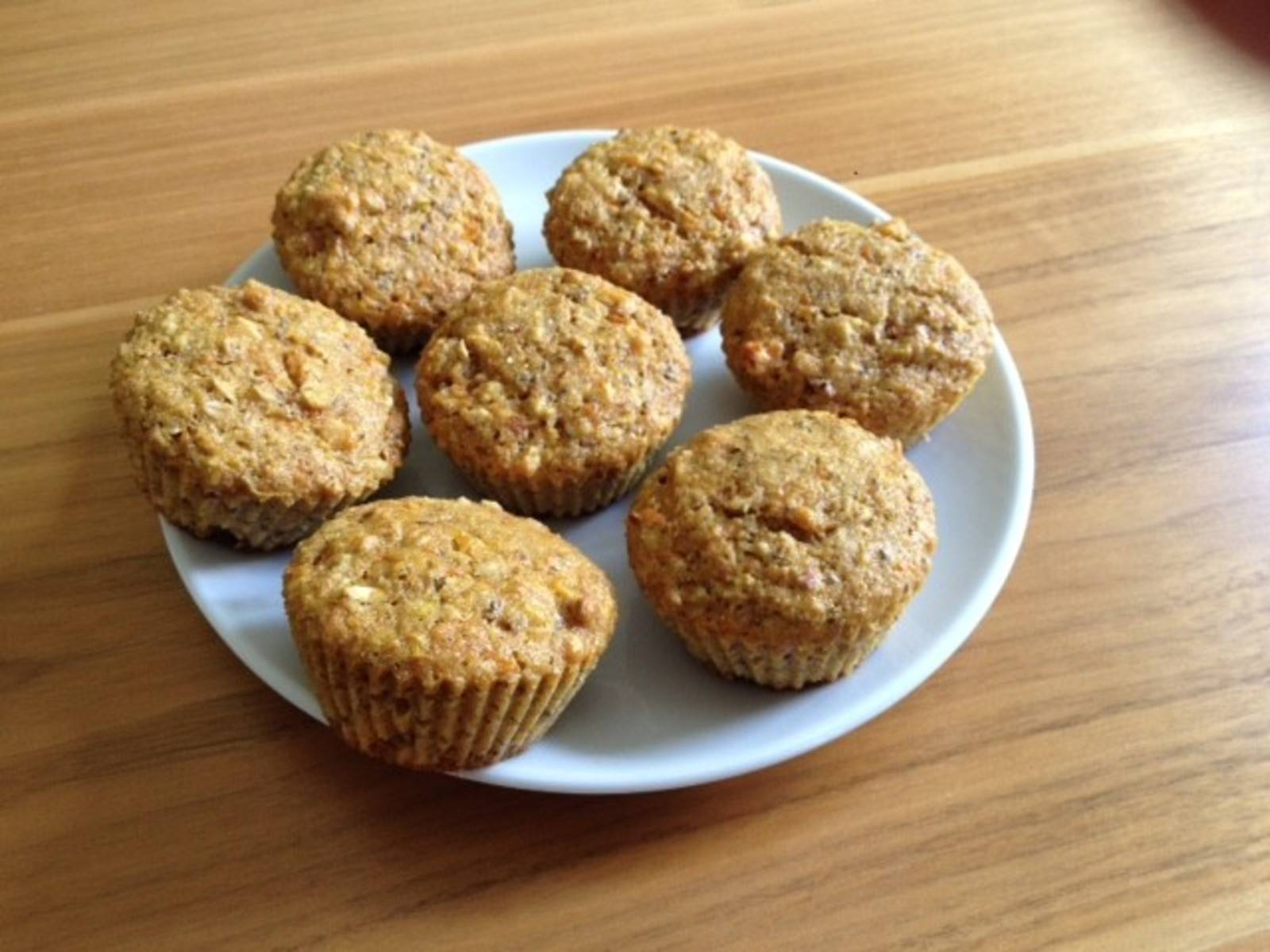 Apfel-Karotten Müsli-Muffins