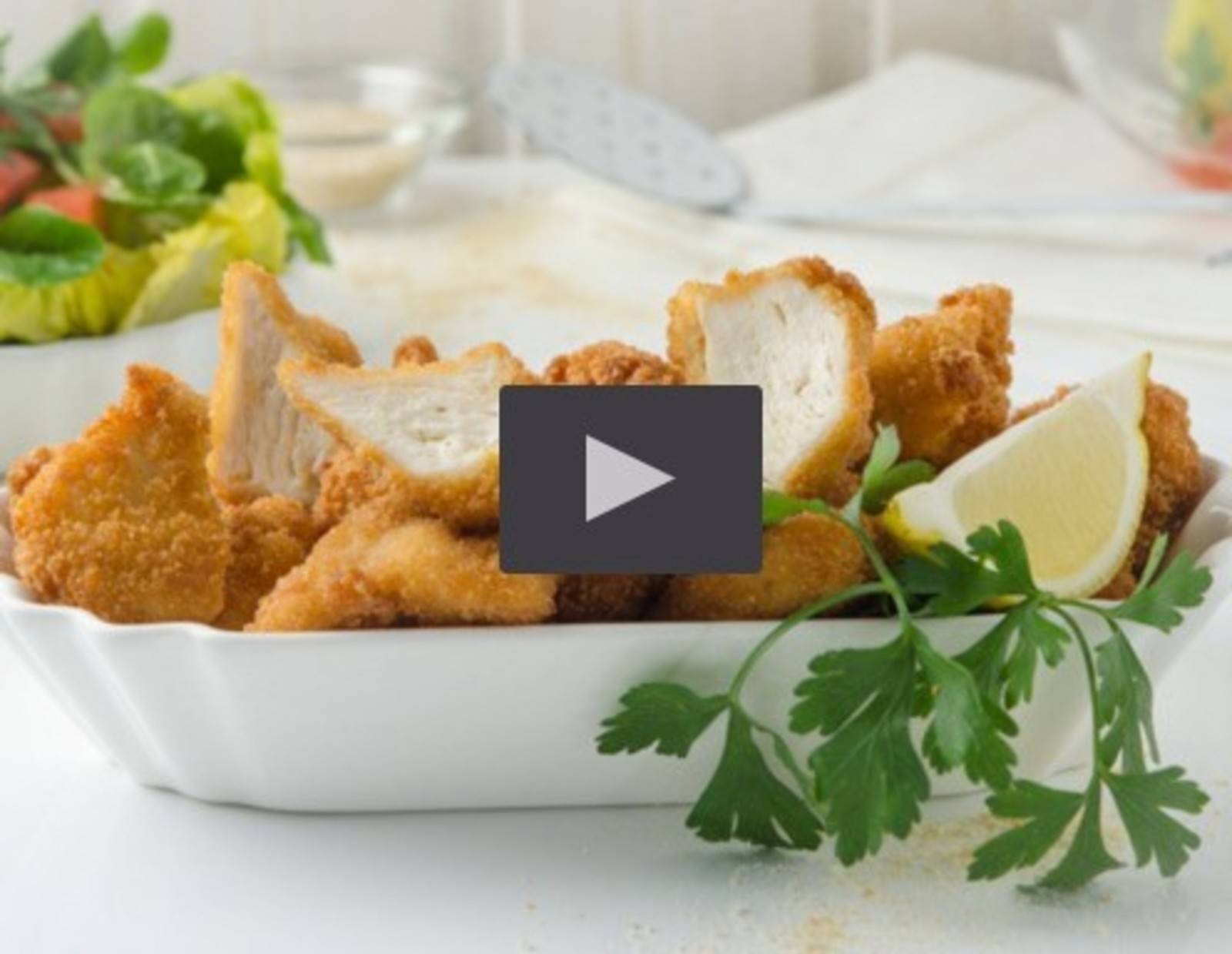 Video - Chicken Nuggets aus der Heißluftfritteuse