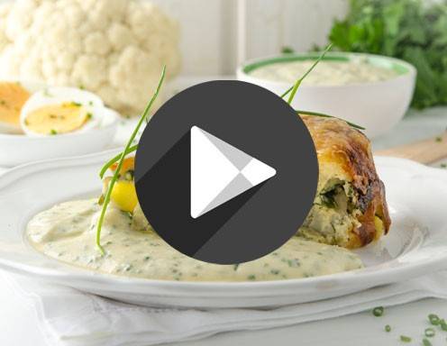 Video - Karfiol-Auflauf aus der Heißluftfritteuse