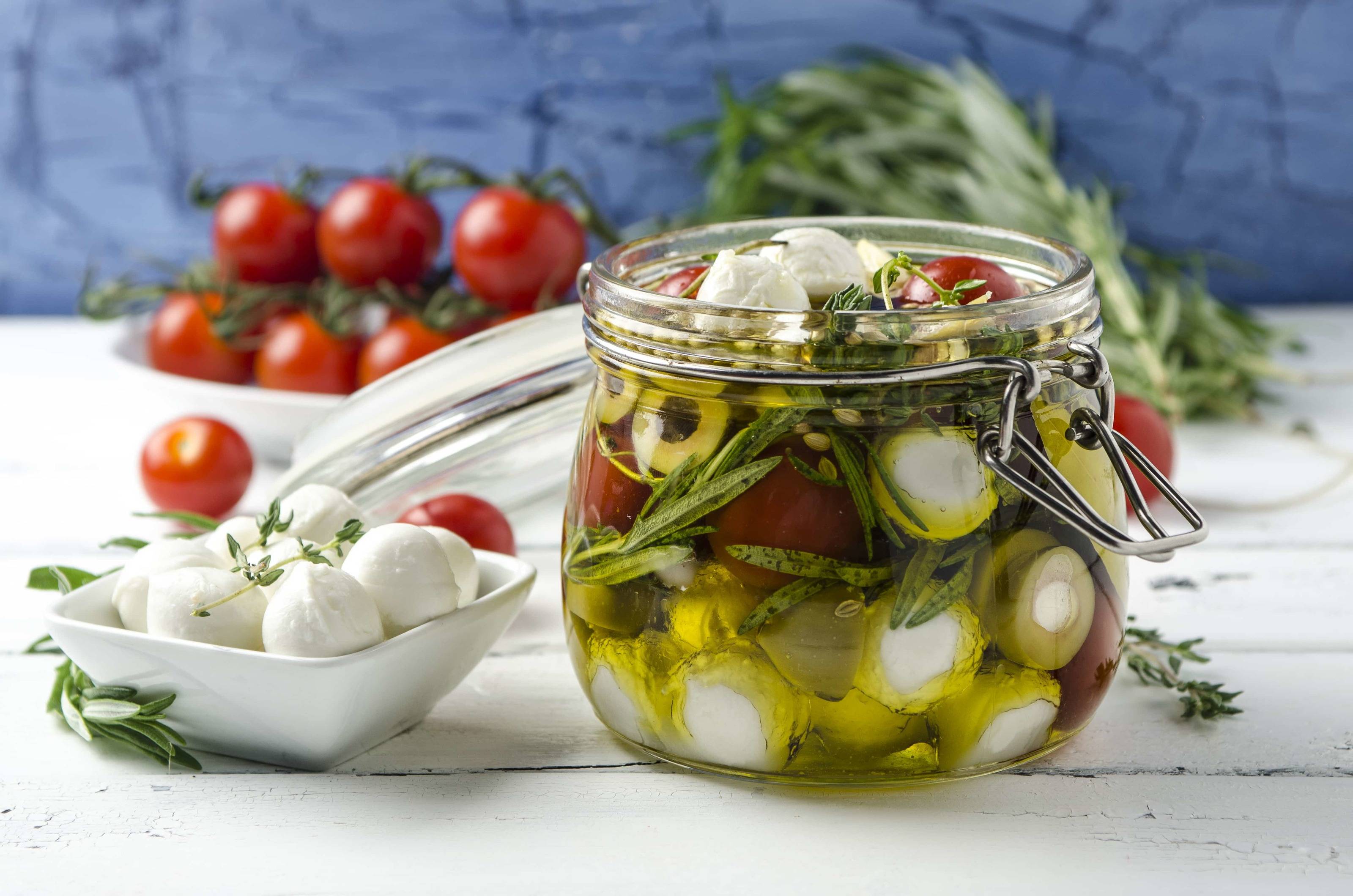Eingelegter Mozzarella Rezept