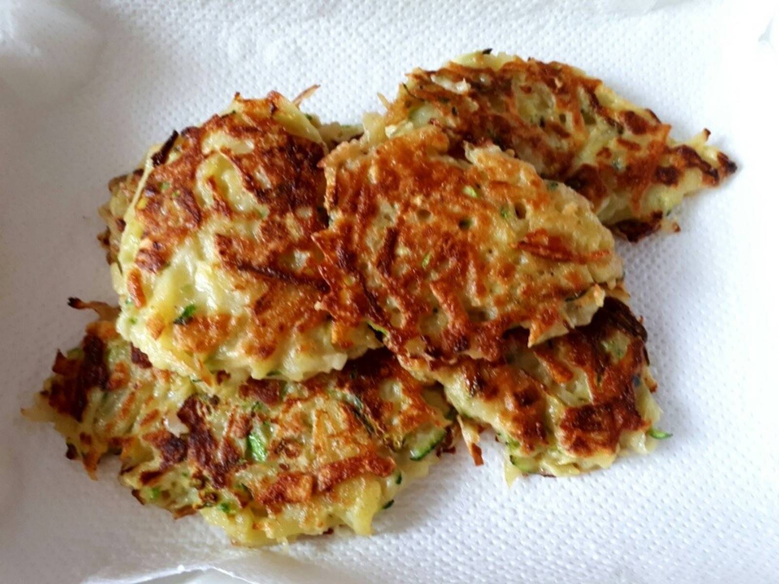 Kartoffel-Zucchinipuffer