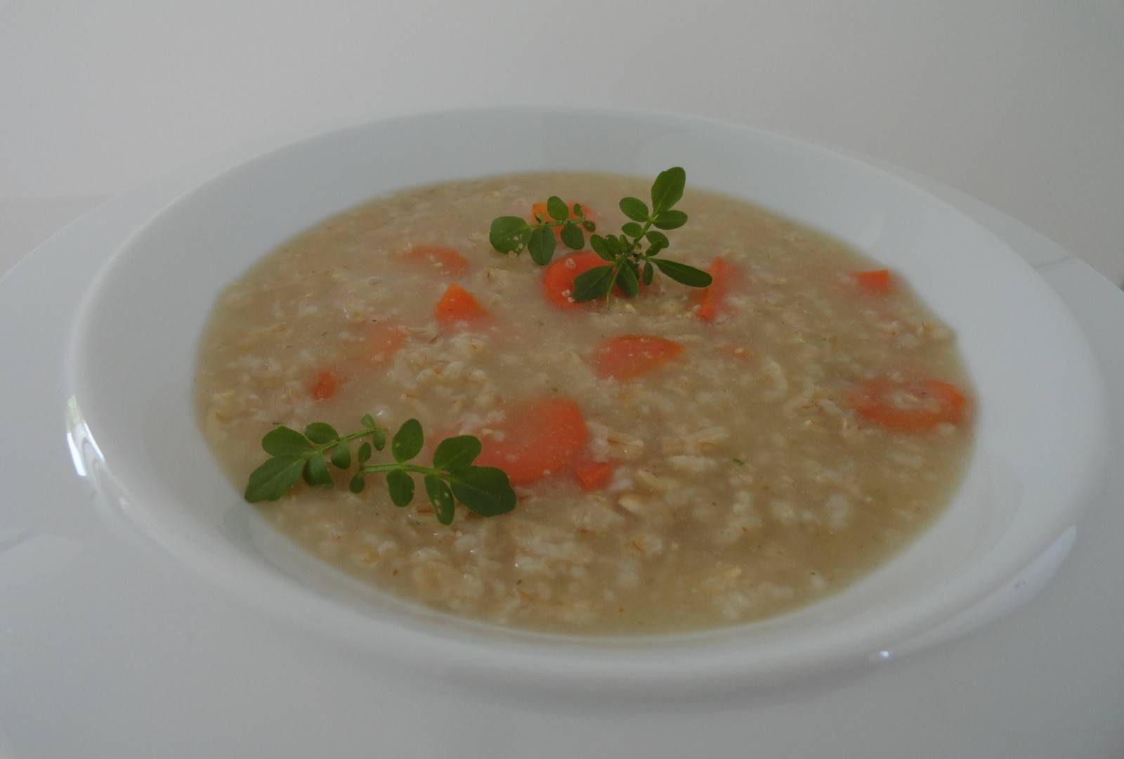 Haferschleimsuppe