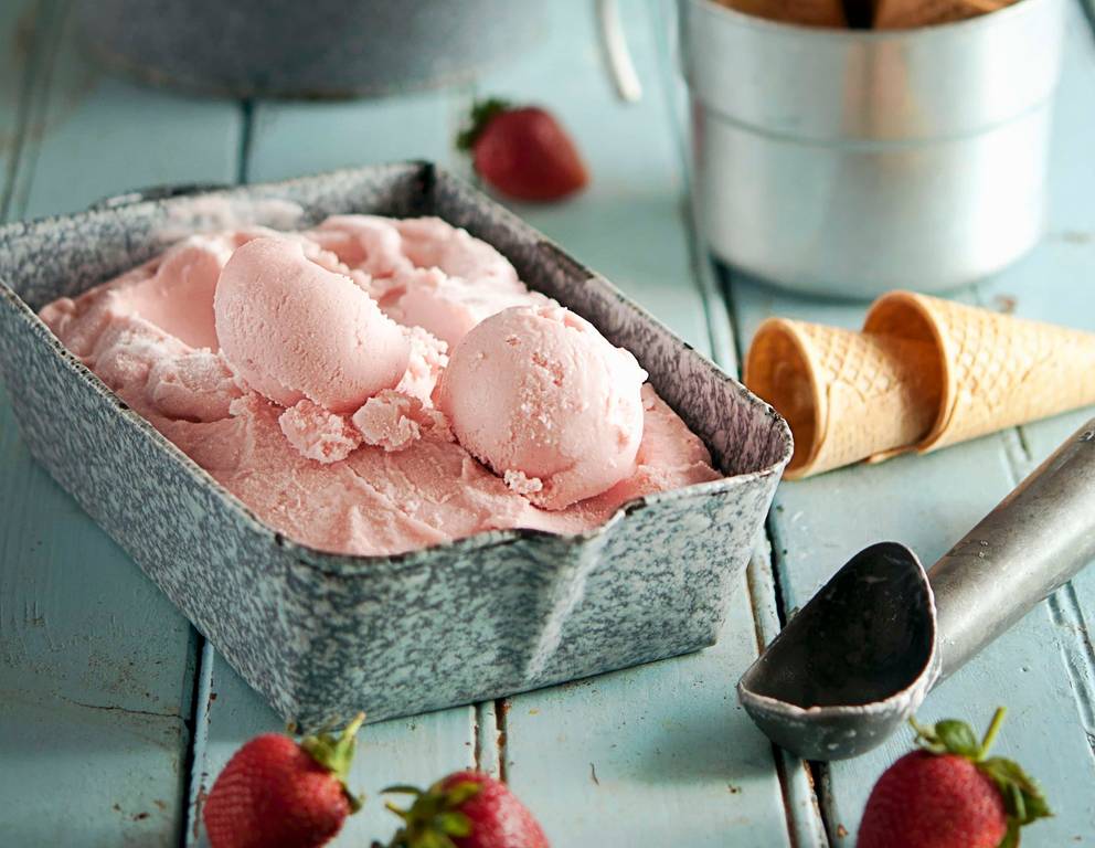 Erdbeereis Erdbeereis