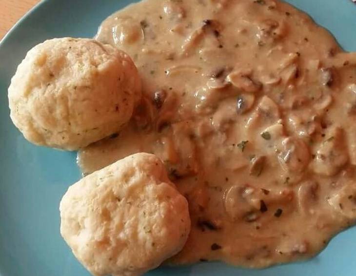 Champignonsauce aus der Mikrowelle Champignonsauce aus der Mikrowelle